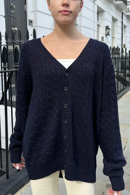 Knitted Design Amber Cable Knit Sweater