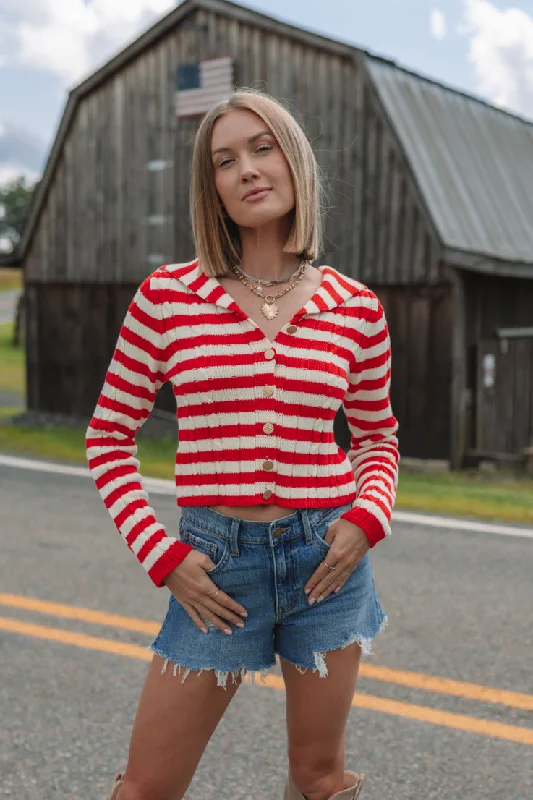 Retro Literary Style Aubrey Sweater