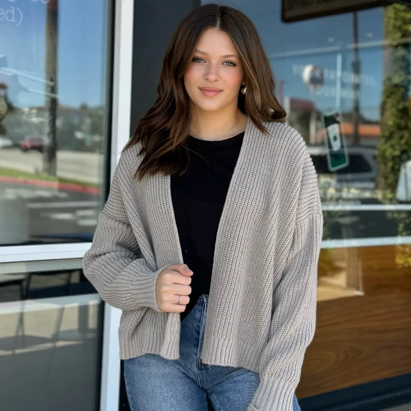 Warm Winter Series Forget You Existed Cropped Cardigan