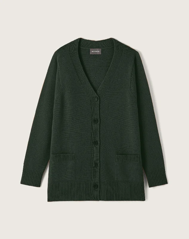 Sports Casual Style Loose cardigan
