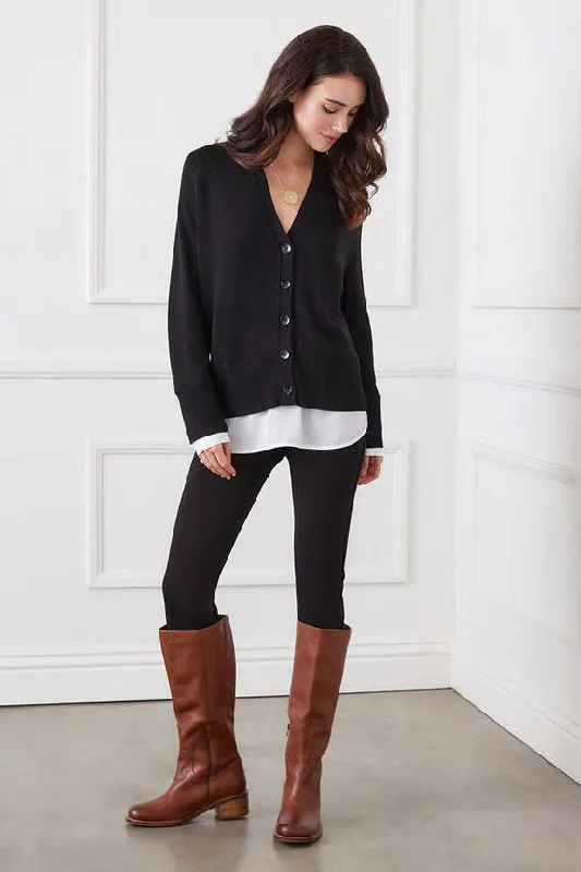 Boutique display Karen Kane Layered Sweater Cardigan