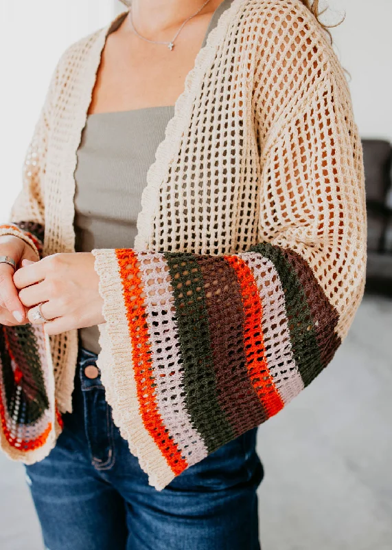 Trendy Items Leo Crochet Cardigan