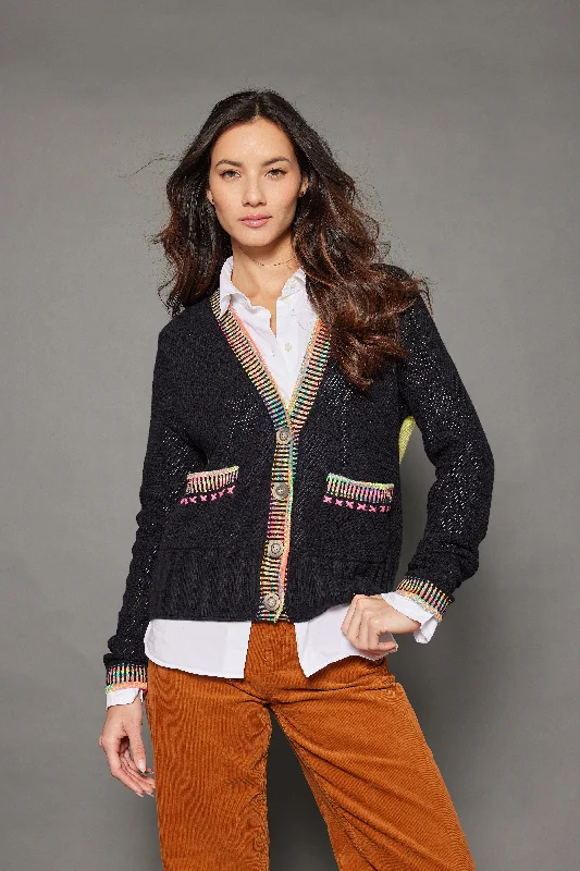 Fun and cute Lisa Todd Double Track Cardigan