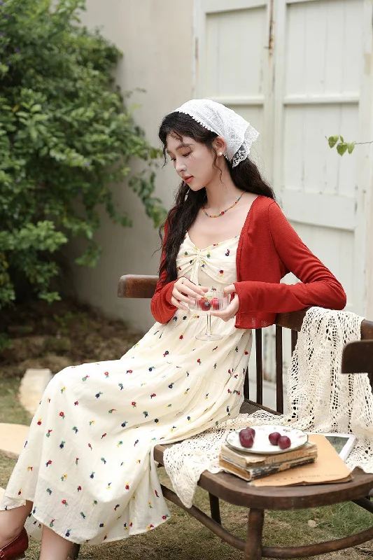 Urban Fashion Red Cardigans for Women