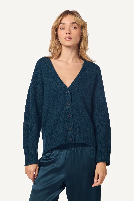 Sports outdoor style TISCH RELAXED CASHMERE CARDIGAN | COMPASS