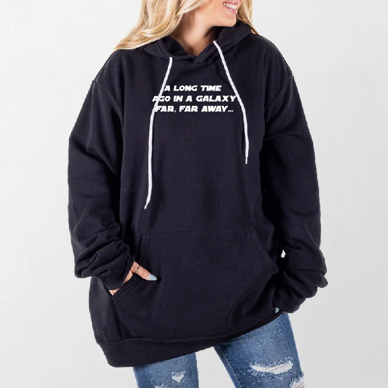 College Style A Long Time Ago Giant Hoodie