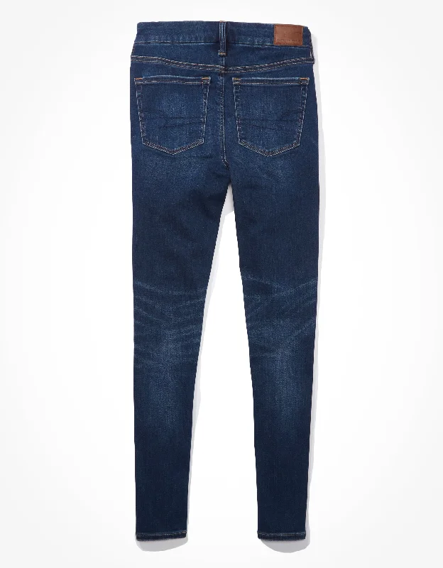 Comfortable Jackets AE Lu(x)e Ripped High-Waisted Jegging