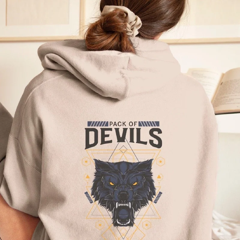 High Street Design Alpha of the Pack of Devils Hoodie