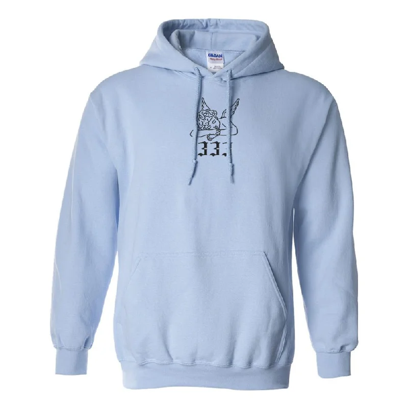 Urban Sense Angel Numbers Hooded Sweatshirt