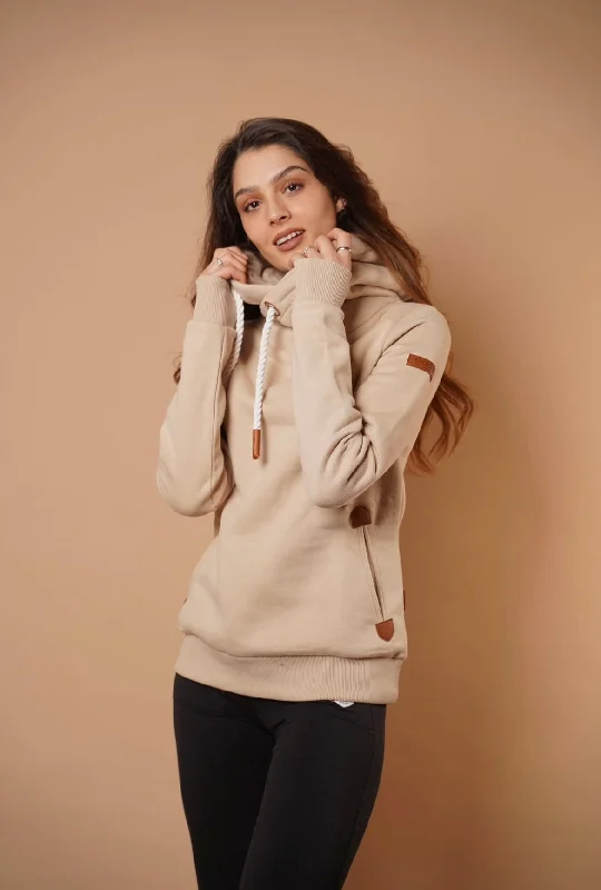Elegant Temperament Artemis Sand Hoodie