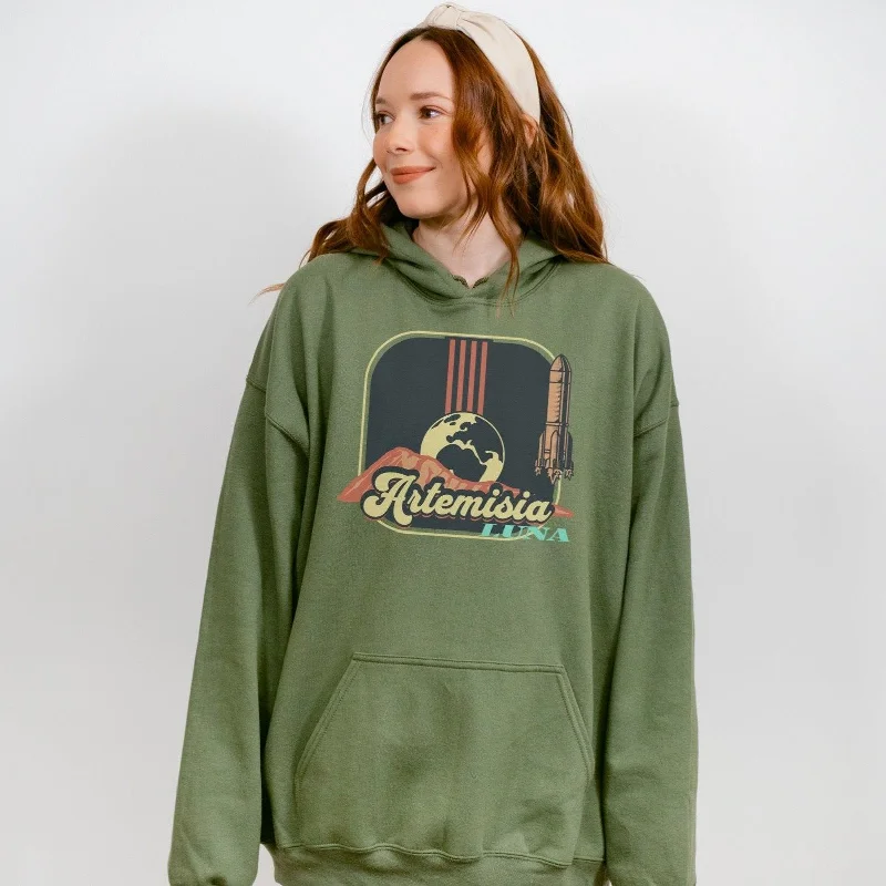 Comfortable And Versatile Artemisia Capital City of Luna Hoodie