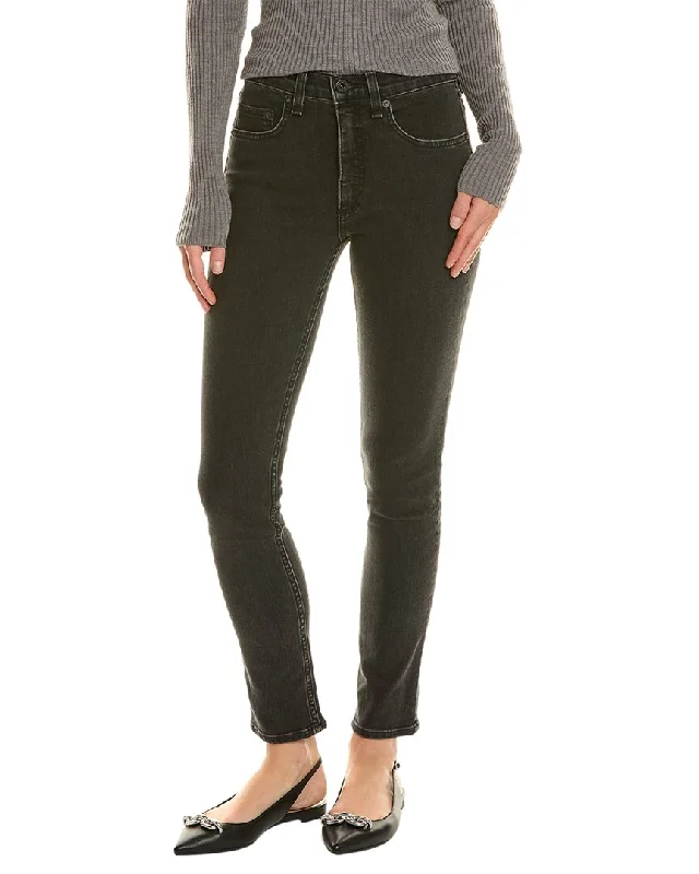 Fashionable sports ASKK NY Stone Mid Rise Skinny- Stone Jean