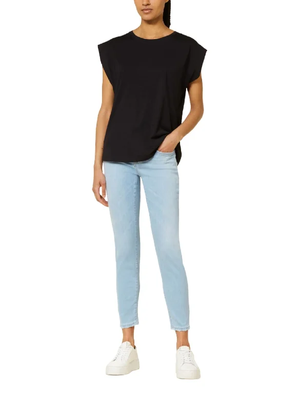 Modern Tailoring Baker Jean In Light Blue