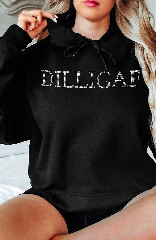 Personalized Outfit Bedazzled Block Letter Hoodie
