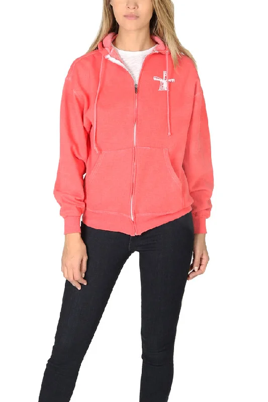 Fresh And Elegant Been Here Forever Hoodie Red