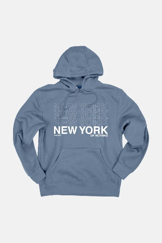 New York or Nothing Hoodie Baltic