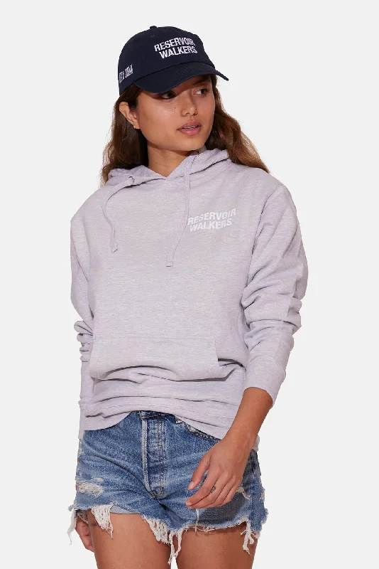 Exquisite Embroidery Women's Reservoir Walkers Hoodie Grey