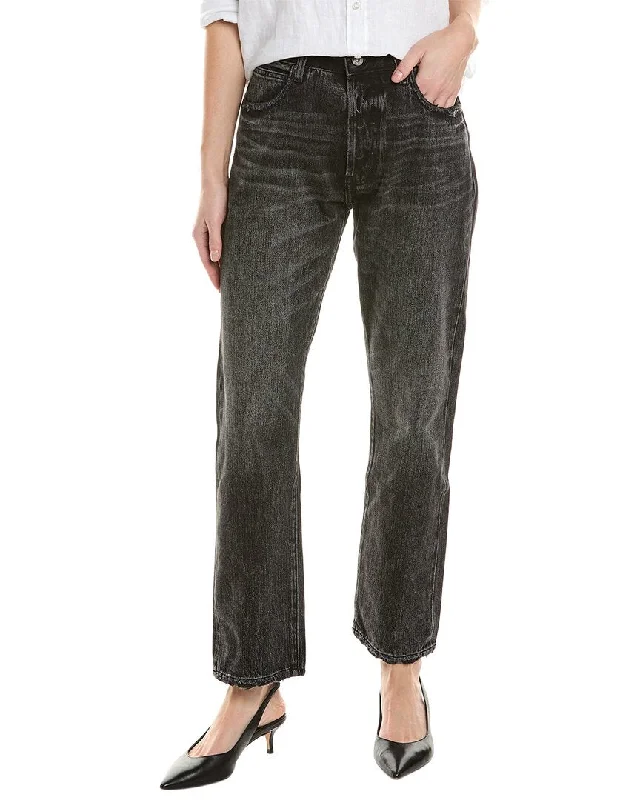 Youthful BORO DENIM Tokyo Black Straight Jean