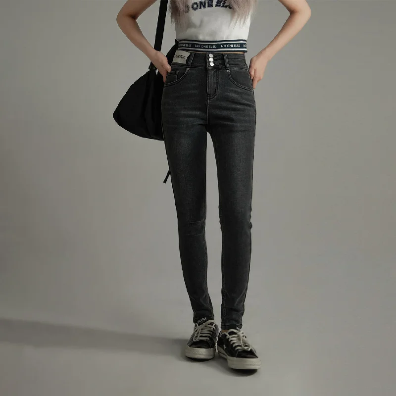 Comfortable Tops Slim Fit Denim Jeans