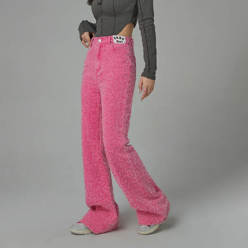 Casual Comfort The Shape Of You Heart Bootcut Denim Jeans