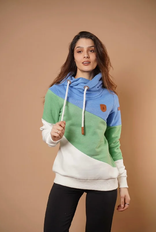 Simple Style Selene Cobalt Mix Hoodie