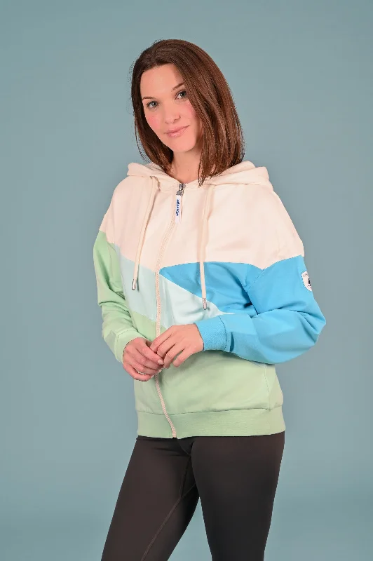 Body Design Cordelia Cucumber Mix Full-Zip Hoodie