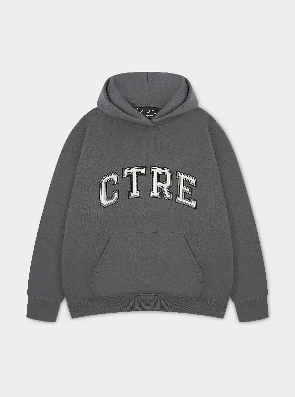 Denim Design CTRE OVERSIZED HOODIE - CHARCOAL