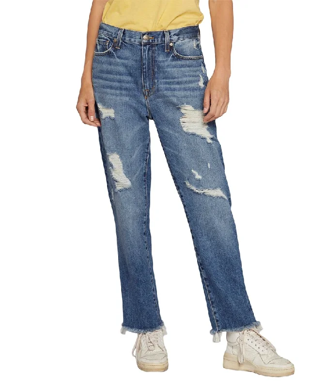 Loose Fit Current/Elliott Boyfriend Dunes Destructed Jean