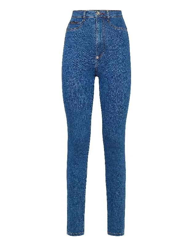 Denim Super High Waist Jegging Iconic Plein