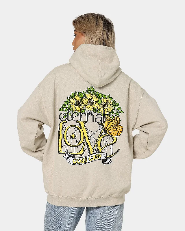 Fashion Innovation Goat Crew Eternal Love Hoodie Sand