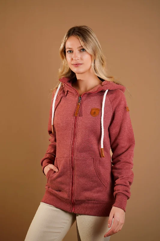 Sports And Leisure Hera Berry Full-Zip Hoodie