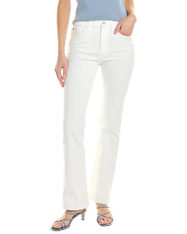 Comfortable down HUDSON Jeans Blair White High-Rise Bootcut Jean