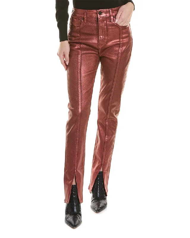 Boutique display HUDSON Jeans Harlow Ultra High-Rise Cinnamon Glitter Cigarette Jean