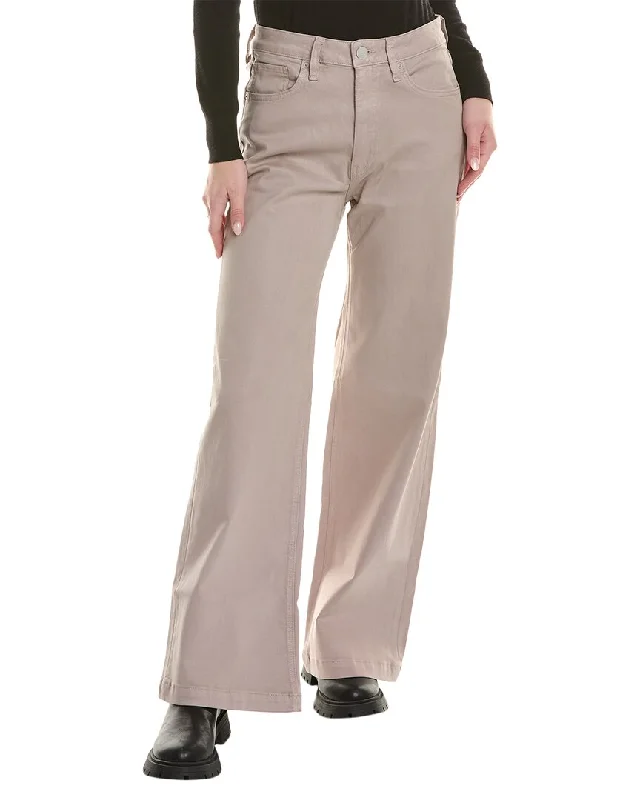 Alice style HUDSON Jeans Jodie Coated Moonrock Wide Leg Jean