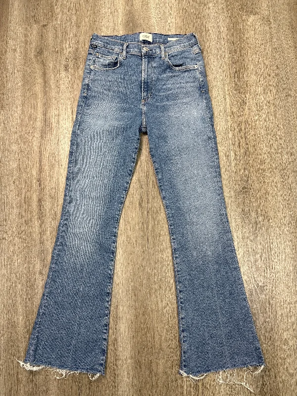 Sports Fitness Wear Jeans Boot Cut By Citizens Of Humanity In Blue Denim, Size: 6