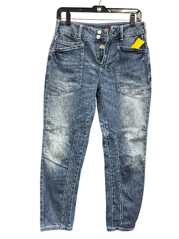 Wandering freely Jeans Boot Cut By Pilcro In Blue Denim, Size: 2