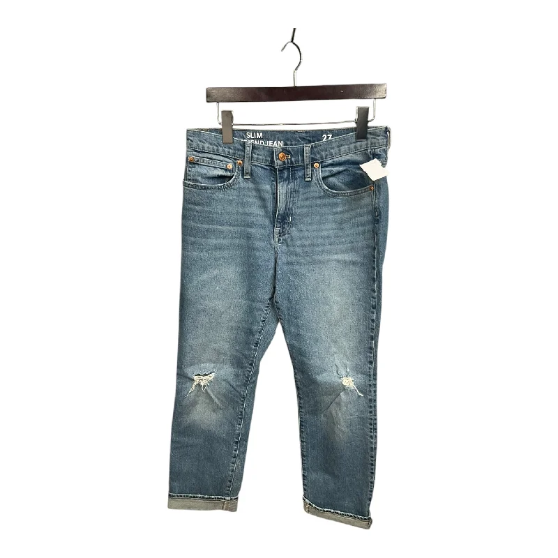 Street Fashion Jeans Boyfriend By J. Crew In Blue Denim, Size: 4