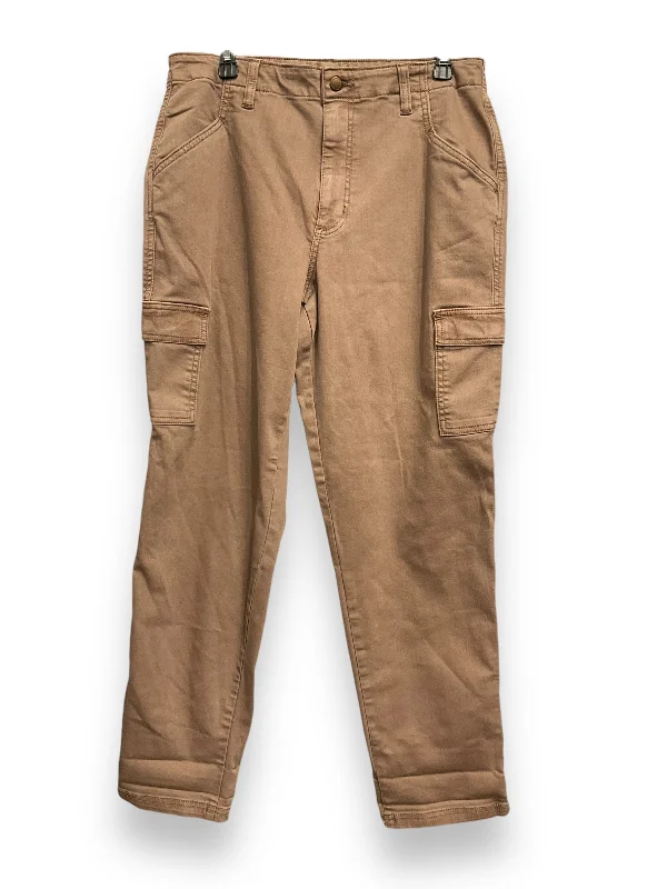 Elegant Temperament Jeans Boyfriend By Universal Thread In Tan Denim, Size: 12