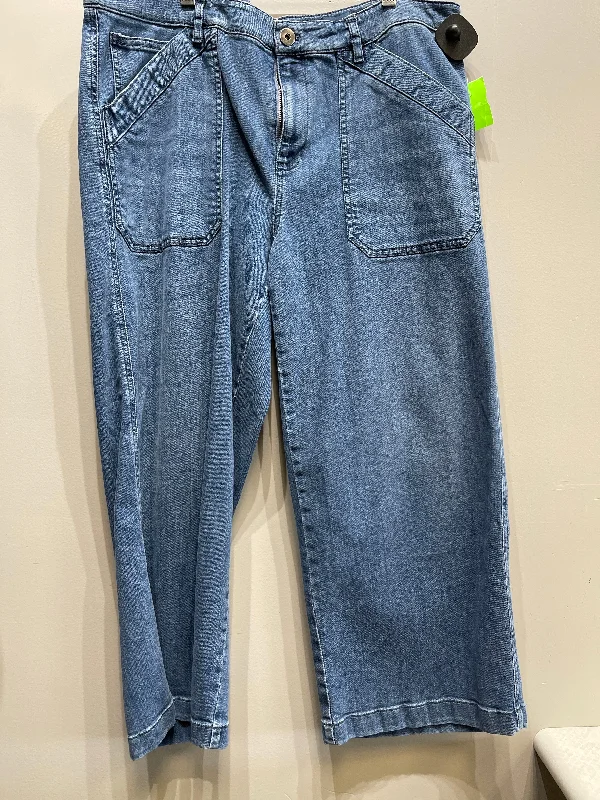 Personalized Clothing Jeans Cropped By J Jill  Size: 16