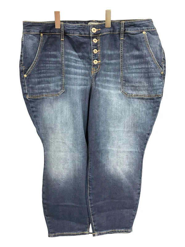 Trendy Items Jeans Cropped By Torrid  Size: 4x