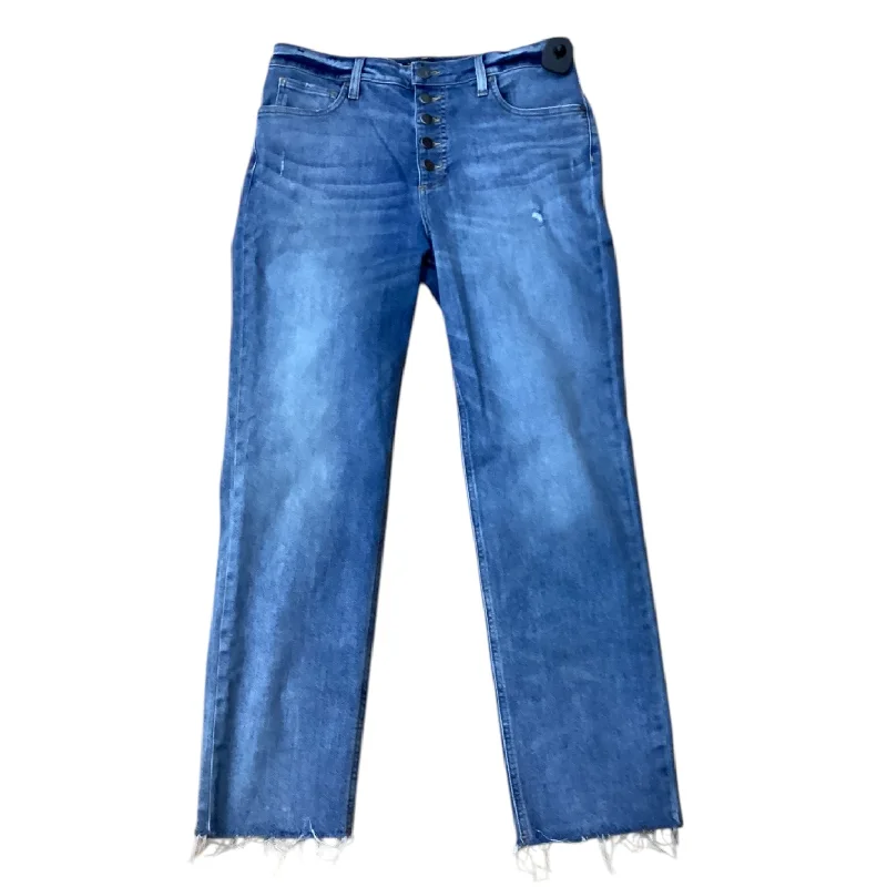 Ultra-lightweight Jeans Designer By Kut In Blue Denim, Size: 12
