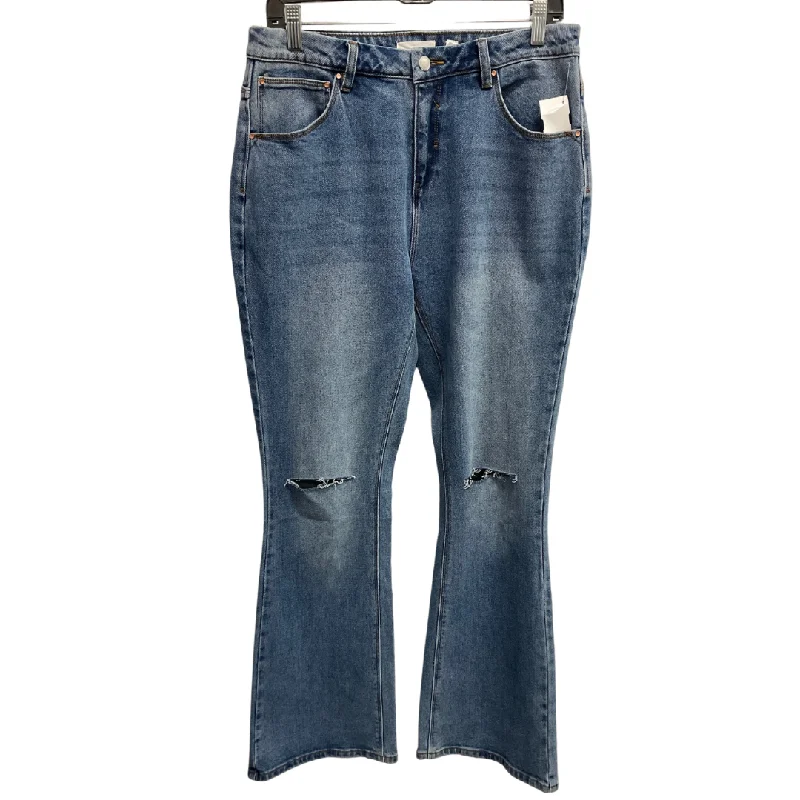Elegant And Elegant Jeans Flared By A Loves A In Blue, Size: 14