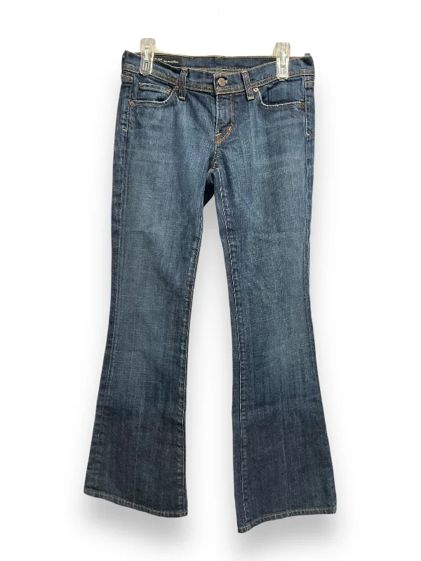 Ethnic Style Jeans Flared By Citizens Of Humanity In Blue Denim, Size: 2