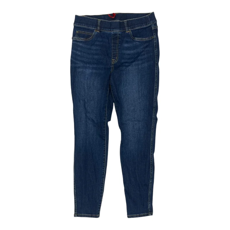 Noble Temperament Jeans Jeggings By Spanx In Blue Denim, Size:L