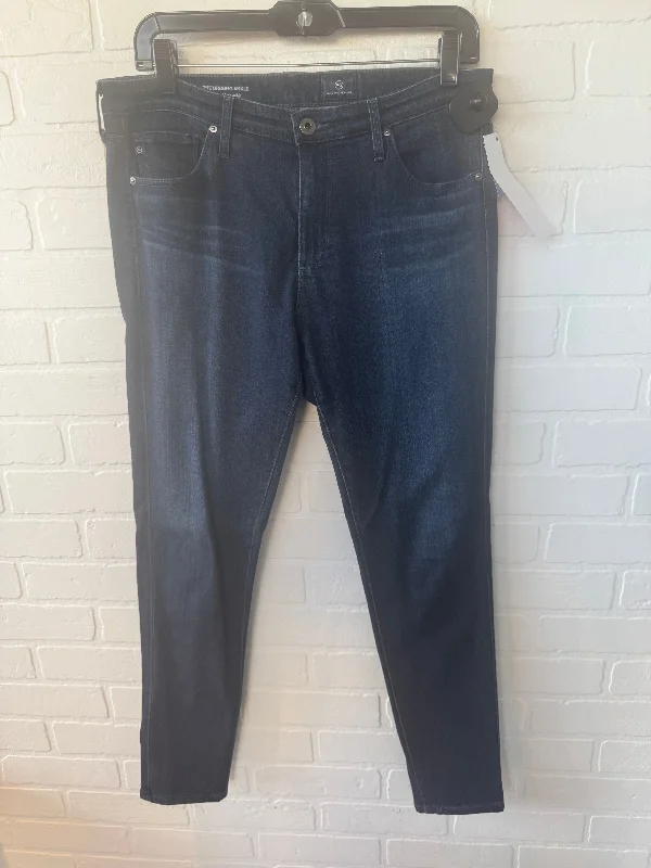 Sexy Fun Jeans Skinny By Adriano Goldschmied In Blue Denim, Size: 10