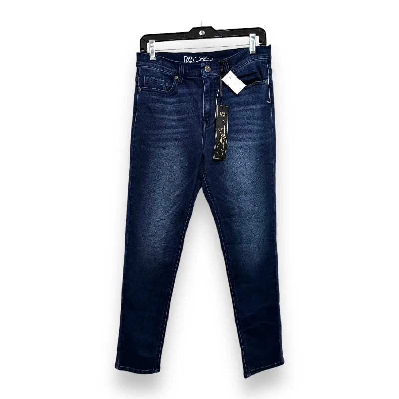 Fashion Comfort Jeans Skinny By Diane Gilman In Blue Denim, Size: 8