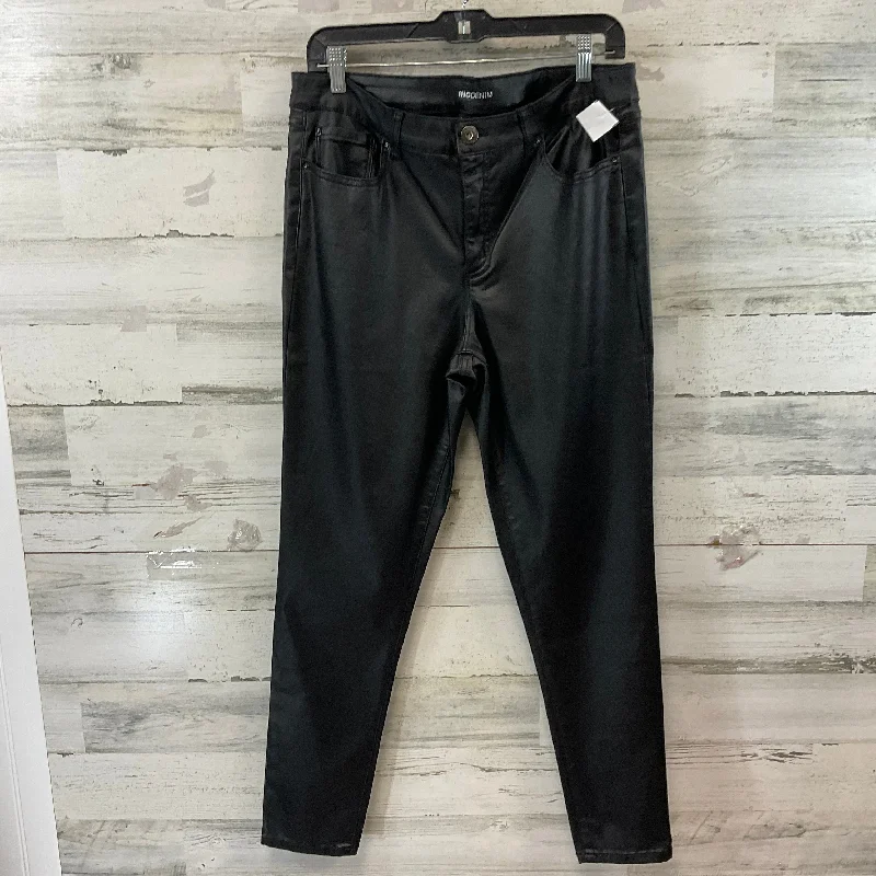 Bright Colors Jeans Skinny By Inc In Black, Size: 14