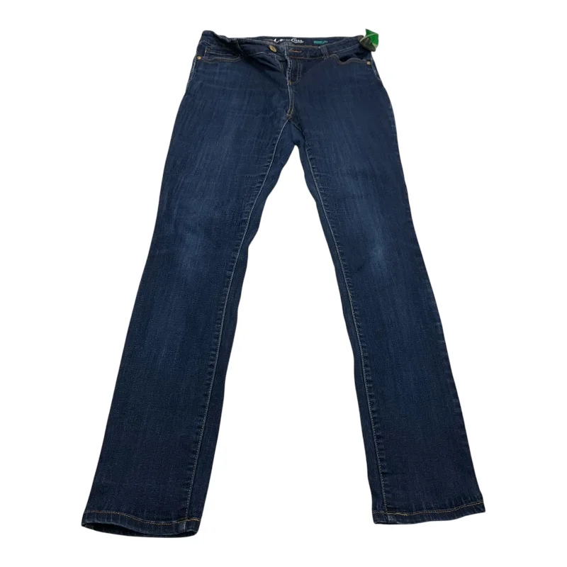 European And American Style Jeans Skinny By Inc In Blue Denim, Size: 8