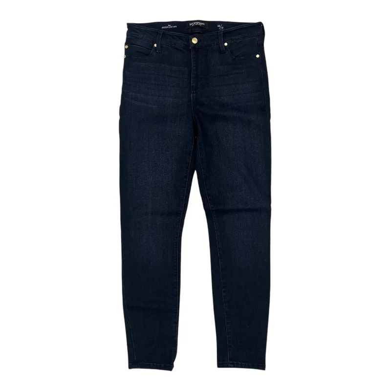 Fashion Style Jeans Skinny By Liverpool In Blue Denim, Size:10
