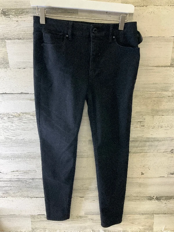 Casual And Versatile Jeans Skinny By White House Black Market In Black Denim, Size: 4